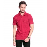 T10 Sports Slub Polo T10000302 (Red)